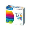 (まとめ)三菱化学メディア DVD-RW (4.7GB) DHW47NP10V1 10枚【×3セット】