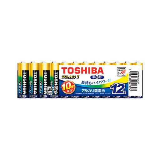 (まとめ) 東芝 アルカリ乾電池 アルカリ1 単3 12本まとめパック 【×3セット】 (まとめ) 東芝 アルカリ乾電池 アルカリ1 単3 12本まとめパック 【×3セット】