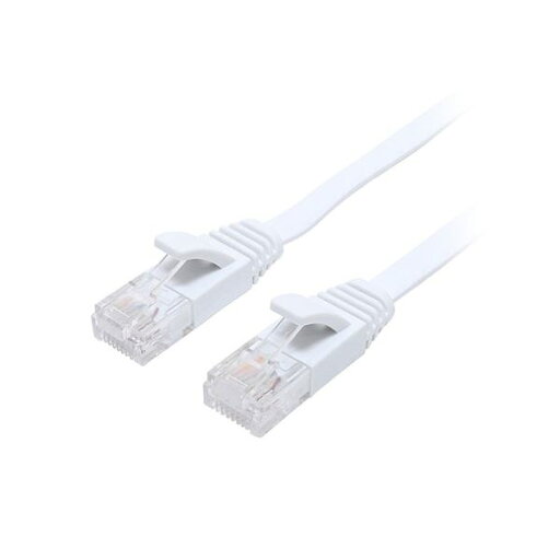 MCO CAT.6A LANケーブル フラット ホワイト 15m C6A-F15WH MCO CAT.6A LANケーブル フラット ホワイト 15m C6A-F15WH