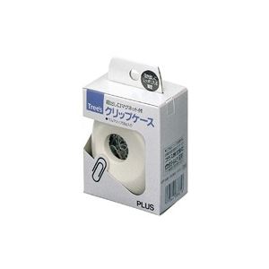 (まとめ)プラス クリップケース CP-500 ホワイト【×10セット】 (代引不可)