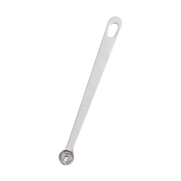 ■商品内容【ご注意事項】この商品は下記内容×5セットでお届けします。極厚の計量スプーンになります。●1/10軽量スプーン■商品スペック重量：10g材質：18-8ステンレス生産国：日本その他仕様：●規格:1/10スプーン●容量:0.1cc●全長:106mm■送料・配送についての注意事項●本商品の出荷目安は【5 - 11営業日　※土日・祝除く】となります。●お取り寄せ商品のため、稀にご注文入れ違い等により欠品・遅延となる場合がございます。●本商品は仕入元より配送となるため、沖縄・離島への配送はできません。