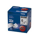 TZeテープ(ラミネートテープ) ピータッチ専用テープ(バリューパック) 透明(黒文字) 6mm 5個入 (代引不可)(2)