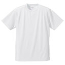 UVカット吸汗速乾ドライ Tシャツ CB5900 ホワイト M 【 5枚セット 】 (代引不可)