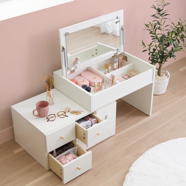 完成品伸縮ドレッサー ホワイト