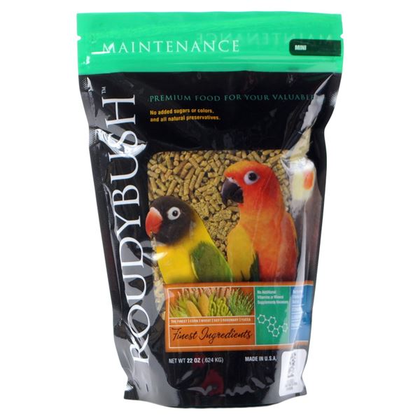 ラウディブッシュ デイリーメンテナンス ミニ 624g 鳥用フード【代引不可】