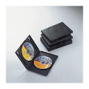 (まとめ)エレコム DVDトールケース CCD-DVD05BK【×10セット】 (代引不可)