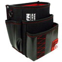 (まとめ)電工ポケット WAIST GEAR 【腰袋三段タイプ×2セット】 レッド(赤) マーベル MDP-93AR (代引不可)(4)