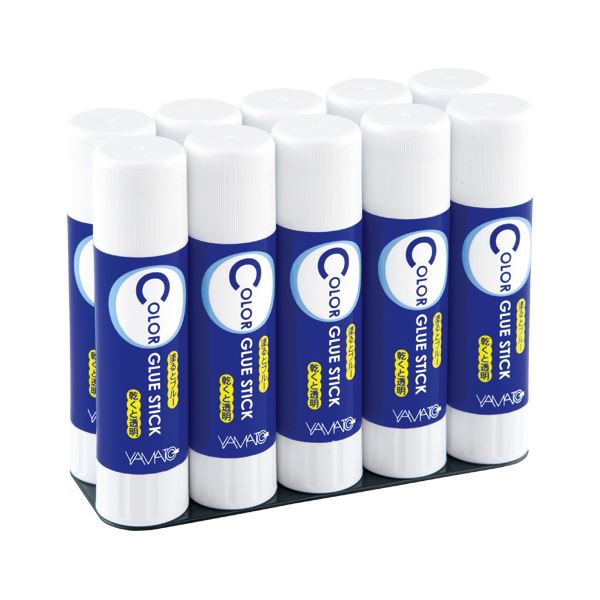 （まとめ） ヤマト 固形アラビックCグルー お徳用パック CG-35-10S 10本入 【×2セット】 (代引不可)