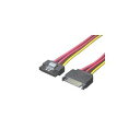(まとめ)変換名人 SATA電源延長30cm SPR/CA30【×10セット】 (代引不可)(2)