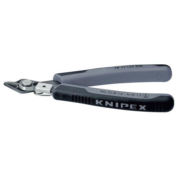 KNIPEX（クニペックス）7871-125ESD エレクトロニクス スーパーニッパー (代引不可)