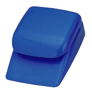 （まとめ） オート メモクリップカラーマグネットタイプ MC-380M 青 1個入 【×5セット】