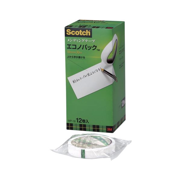 スリーエムジャパン メンディングテープエコノパック 18mm MP-18 (代引不可)