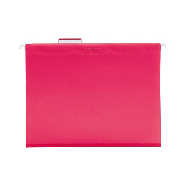 （まとめ） リヒトラブ リクエスト ハンギングフォルダー A4 赤 G1641-3 1パック（5冊） 【×5セット】 ..