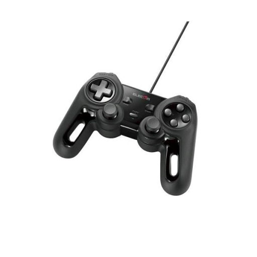 エレコム 超高性能有線ゲームパッド JC-U4013SBK (代引不可) エレコム 超高性能有線ゲームパッド JC-U4013SBK (代引不可)