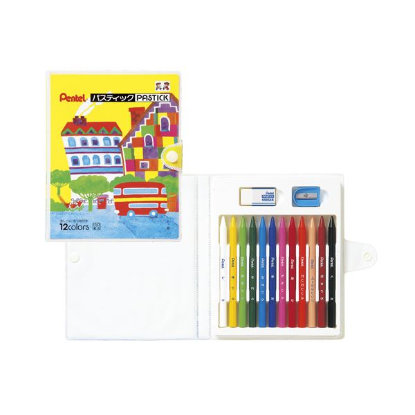 （まとめ） ぺんてる パスティック GC1-12D【×5セット】 (代引不可)