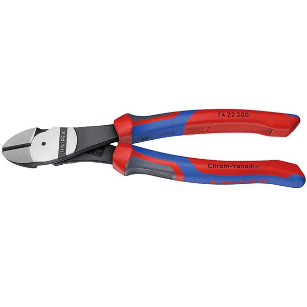 KNIPEX(クニペックス)7422-200 強力型斜ニッパー(ベントタイプ) (代引不可)