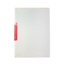 (まとめ) クリップインファイル A4判タテ型(クリップスケルトンカラー) SSS-115-20 ピンク 1冊入 【×20セット】 (代引不可)(3)