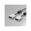 (まとめ) バッファロー ディスプレイケーブル シングルリンク対応 DVI-D24pinオス 2.0m BSDCDS20 1本 【×2セット】 (代引不可)(2)