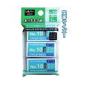 シルバータイプホッチキス針No.10(3箱入) 【12個セット】 32-844 (代引不可)