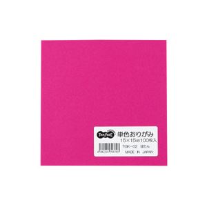 ■サイズ・色違い・関連商品関連商品の検索結果一覧はこちら■商品内容【ご注意事項】・この商品は下記内容×20セットでお届けします。定番の上質紙おりがみ。■商品スペック寸法：タテ150×ヨコ150mm色：牡丹材質：上質紙■送料・配送についての注意事項●本商品の出荷目安は【1 - 5営業日　※土日・祝除く】となります。●お取り寄せ商品のため、稀にご注文入れ違い等により欠品・遅延となる場合がございます。●本商品は仕入元より配送となるため、沖縄・離島への配送はできません。[ TGK-02 ]