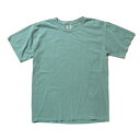 50回ウォツシュ加工ガーメント後染め6.2オンスヘビーウェイトTシャツ シーフォーム M (代引不可)(4)
