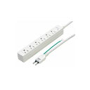 (まとめ)YAZAWA 3Pマグネットタップ Y02JKP602WH【×2セット】 (代引不可)(2)