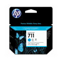 (まとめ) HP711 インクカートリッジ シアン 29ml/個 染料系 CZ134A 1箱(3個) 【×3セット】 (代引不可)(2)
