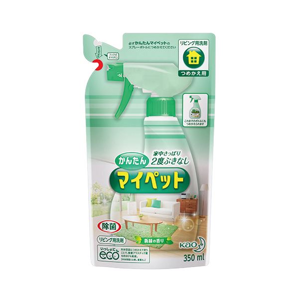 （まとめ） 花王 かんたんマイペット つめかえ用 350ml 1本 【×20セット】 (代引不可) 1