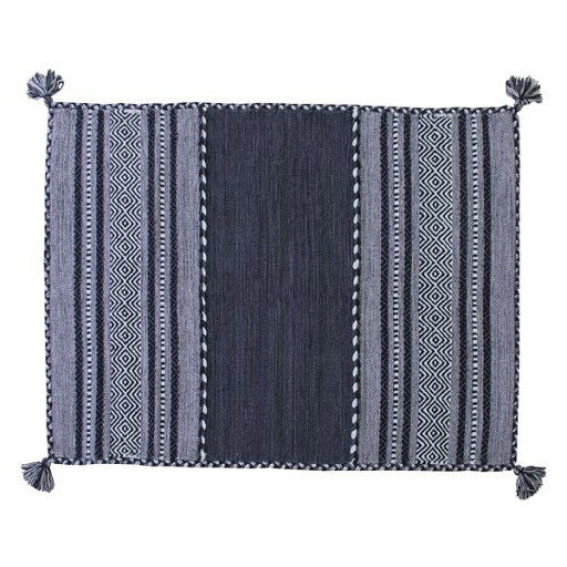 ラグマット 絨毯 130×90cm ネイビー 長方形 インド製 綿 コットン TTR-102NV シェニール リビング ダイニング ベッドルーム (代引不可) ラグマット 絨毯 130×90cm ネイビー 長方形 インド製 綿 コットン TTR-102NV シェニール リビング ダイニング ベッドルーム (代引不可)