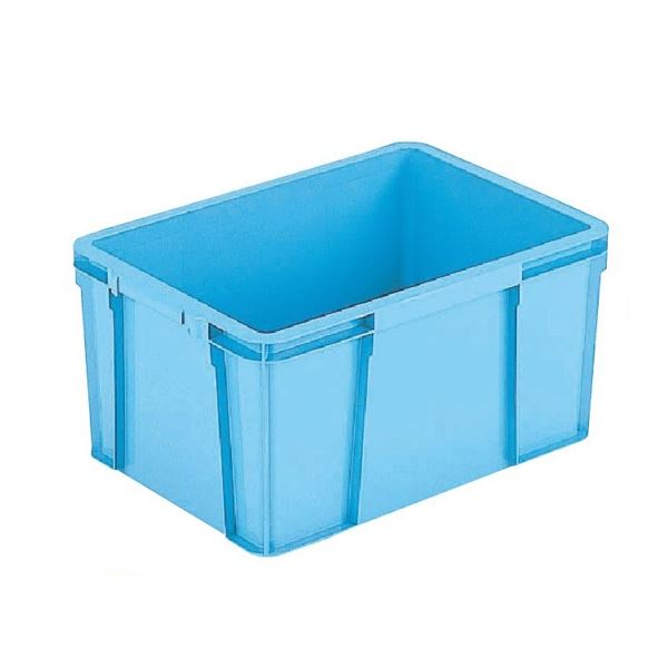 RHコンテナ/軽量タイプコンテナー 【本体・蓋セット RH-35A・フタ】 ブルー 容量 33L (代引不可)