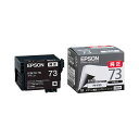 (まとめ) エプソン EPSON インクカートリッジ ブラック ICBK73 1個 【×3セット】 (代引不可)(2)