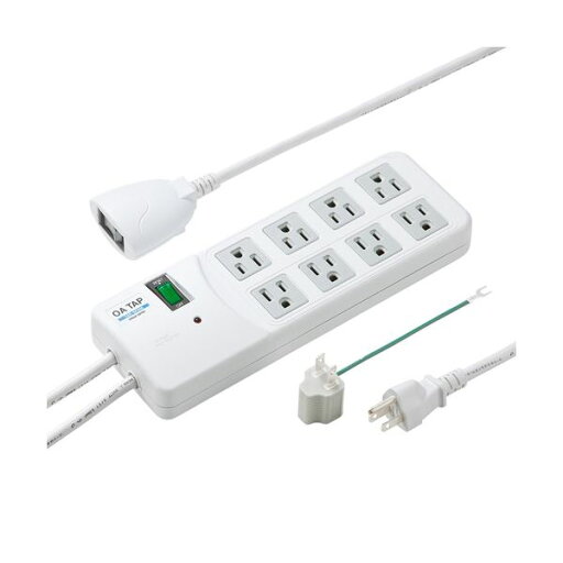 サンワサプライ 雷ガードタップ TAP-SP308 (代引不可) サンワサプライ 雷ガードタップ TAP-SP308 (代引不可)