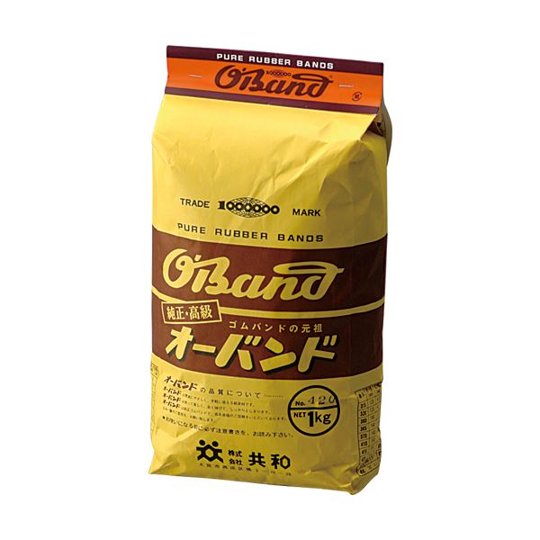 （まとめ） 共和 オーバンド #420 内径101.5mm 1kg入 GN-206 1袋 【×2セット】 (代引不可)