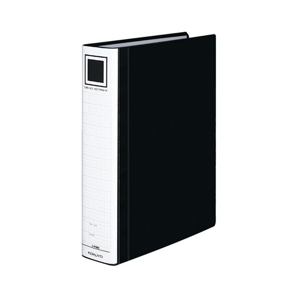 (まとめ) コクヨ チューブファイル(エコツインR) A4タテ 500枚収容 背幅65mm 黒 フ-RT650D 1冊 【×5セット】 (代引不可)