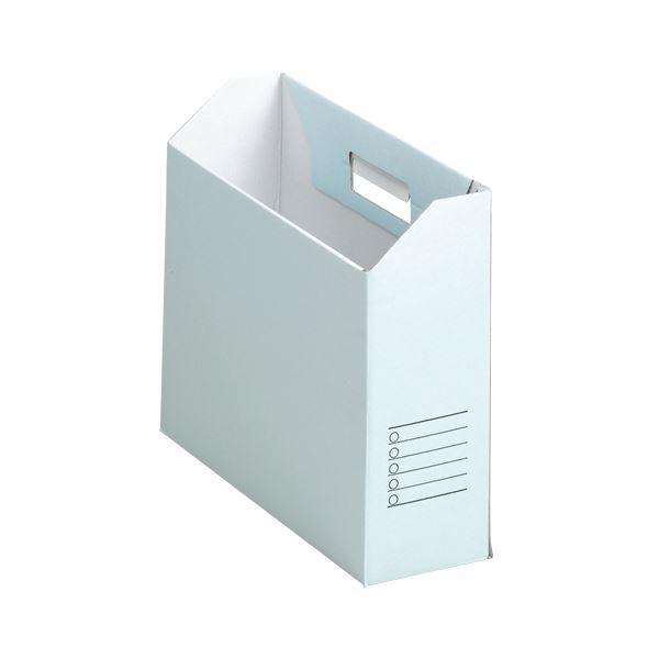 （まとめ） 山田紙器 ファイルカートン A4判ヨコ型（収納幅94mm）10個入 FB-S そら 【×2セット】 (代引不可)(3)