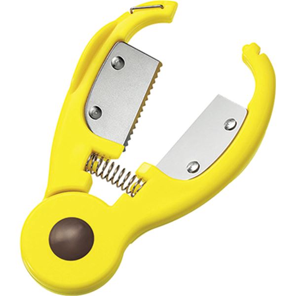 里芋の皮むき/キッチン用品 【約123×56×26mm】 日本製 ブリスター台紙 『フルベジ』 〔台所 調理 料理〕 (代引不可)