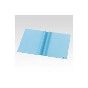 （まとめ） クラウンエィナーファイル樹脂ハトメ A4判タテ型（背幅10-110mm） CR-AN1410-BL 青 1冊入 【×10セット】 (代引不可)