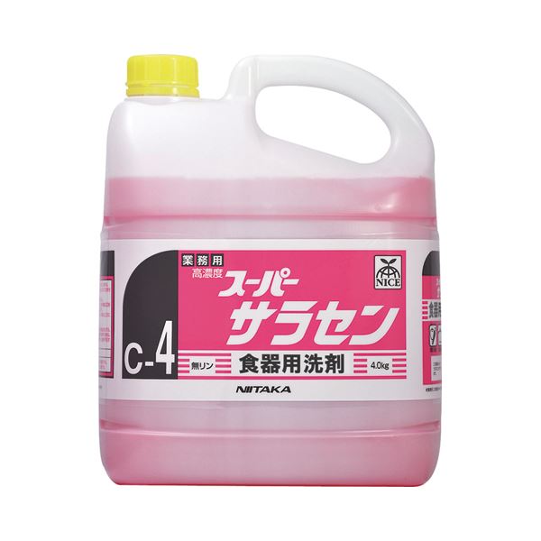 ■商品内容【ご注意事項】・この商品は下記内容×2セットでお届けします。食器・調理器具などの油汚れに強い高濃度洗剤、6倍から10倍に薄めて使用する希釈タイプ。■商品スペック洗剤の種類：液体内容量：4kg液性：弱酸性成分：界面活性剤56%(直鎖アルキルベンゼンスルホン酸塩、ポリオキシエチレンアルキルエーテル安定化剤)備考：※高濃度:6〜10倍■送料・配送についての注意事項●本商品の出荷目安は【1 - 4営業日　※土日・祝除く】となります。●お取り寄せ商品のため、稀にご注文入れ違い等により欠品・遅延となる場合がございます。●本商品は同梱区分【TS1】です。同梱区分が【TS1】と記載されていない他商品と同時に購入された場合、梱包や配送が分かれます。●沖縄、離島および一部地域への配送時に追加送料がかかる場合や、配送ができない場合がございます。