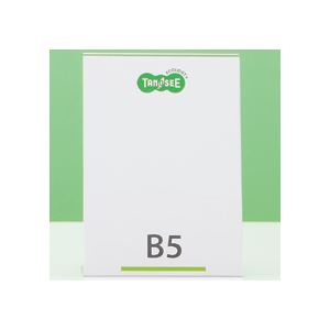 （まとめ） TANOSEE 再生PETサインスタンド 片面用 B5タテ 1個 【×10セット】 (代引不可)