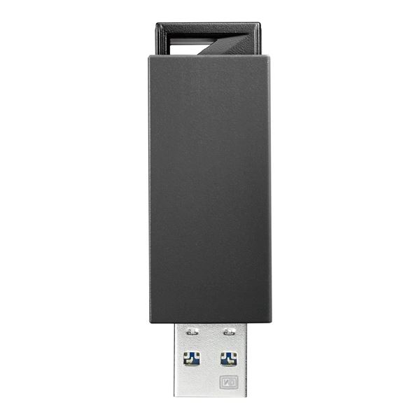 I-O DATA - アイ・オー・データ機器 USB3.0/2.0対応 ノック式USBメモリー 32GB ブラック U3-PSH32G/K (代引不可)
