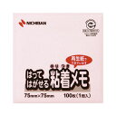 (まとめ) ニチバン ポイントメモ(R) はってはがせる粘着メモ M-2P 桃 1個入 【×10セット】 (代引不可)