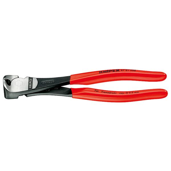 KNIPEX(クニペックス)6701-200 ハイレバーエンドニッパー (SB) (代引不可)
