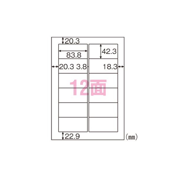 (まとめ) ヒサゴ FSC(R)森林認証紙ラベルA4タックシール A4判 100枚入 FSCGB861 【×2セット】 (代引不可)