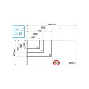 マグエックス マグネット暗線ホワイトボードシート 特大 MSHP-90120-M (代引不可)