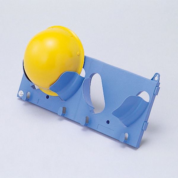 ヘルラック(保護帽整理棚) ST822-R (2個掛け) (代引不可)