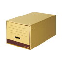 (まとめ) TANOSEE ファイリングキャビネット ロングタイプ A4用 内寸W322×D544×H263mm 1個 【×5セット】(3)