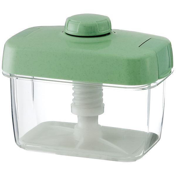 【18セット】 漬物容器/漬物用品 【S-16 グリーン】 ハイペット 〔キッチン用品 家庭用品 手づくり〕 (代引不可)