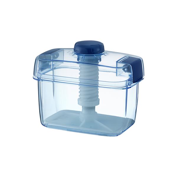 【18セット】 漬物容器/漬物用品 【S-16 クリアブルー】 ハイペット 〔キッチン用品 家庭用品 手づくり〕 (代引不可)