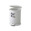 ペダル式 ゴミ箱/ダストボックス 中容器付【10PR】 グレー フタ付き 本体:PP 『HOME&HOME』 (代引不可)(3)