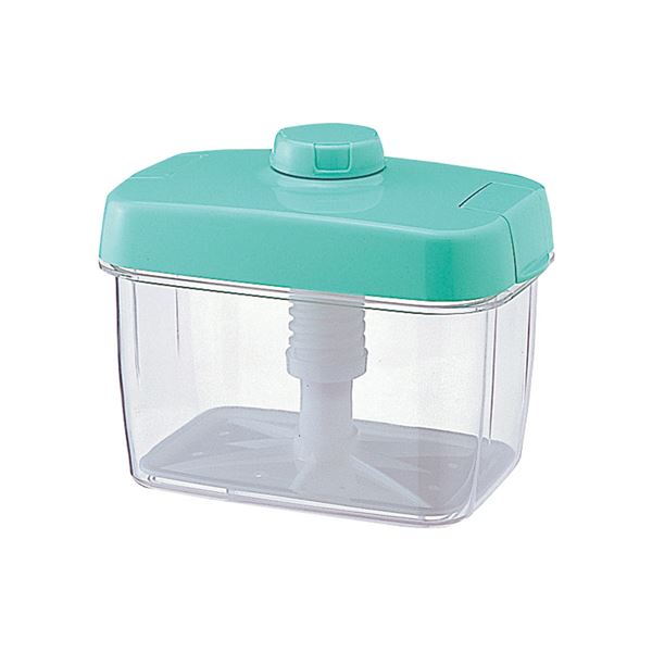 【12セット】 漬物容器/漬物用品 【S-40 グリーン】 ハイペット 〔キッチン用品 家庭用品 手づくり〕 (代引不可)